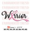 Cancer Nike Just Don’t Quit Embroidery Designs File Digitizing DST, PES