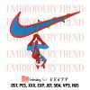 Spider-Man Nike Embroidery Design File-No Way Home Embroidery