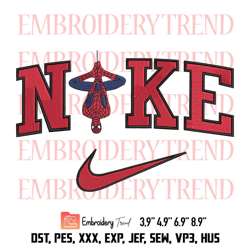 Nike Spiderman Embroidery Design | lupon.gov.ph