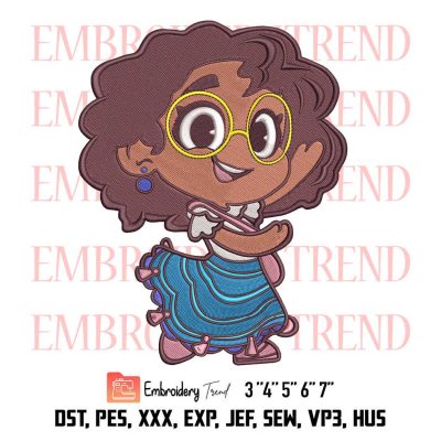 Disney Encanto Mirabel Madrigal Embroidery Design File Embroidery Machine Instant Download
