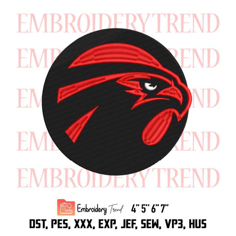 Atlanta Falcons Logo Embroidery Design File - NFL Logo - American ...