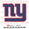 New York Jets Logo Embroidery Design File – NFL Logo – American Football Embroidery Machine