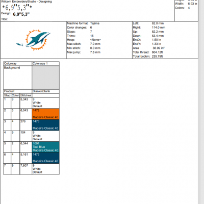 Miami Dolphins Logo Embroidery Design File - NFL Logo - American Football  Embroidery Machine