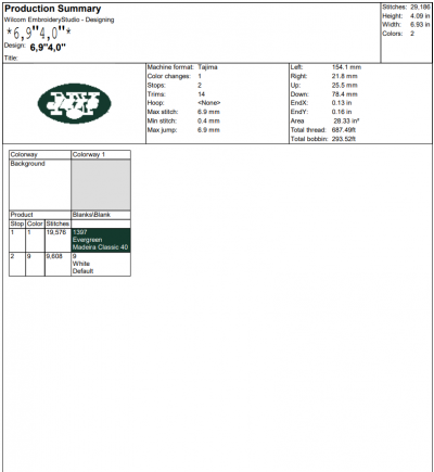 New York Jets Logo Embroidery Design File – NFL Logo – American Football Embroidery Machine