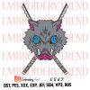 Rengoku Kyojuro Eyes Embroidery – Demon Slayer Anime Embroidery Design File – Embroidery Machine
