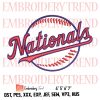 Atlanta Braves Logo Embroidery Design File – AJC Logo – Baseball Embroidery Machine