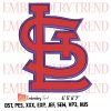Atlanta Braves Logo Embroidery Design File – AJC Logo – Baseball Embroidery Machine