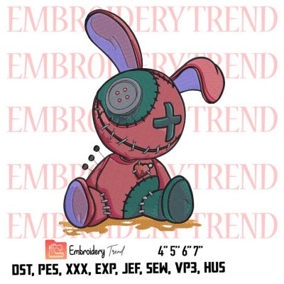 Voodoo Doll Magical Cute Logo Embroidery Design File – Embroidery Machine