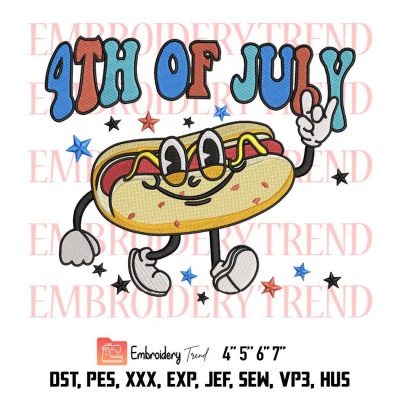 You Look Like The 4th Of July Makes Me Want A Hot Dog Real Bad America  Embroidery Design File