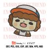 Chibi Lucas Kids, Stranger Things Embroidery Design File – Embroidery Machine