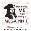 Funny Johnny Depp, Hearsay Mega Pint Brewing Co Happy Hour Anytime Embroidery Design File – Embroidery Machine