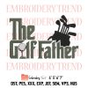Super Daddio, Fathers Day, Men’s Funny Daddio, Gamer Daddy Embroidery Design File – Embroidery Machine