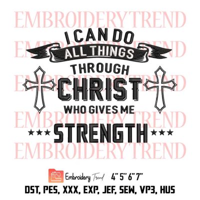 Christian Pray On It Pray Over It Embroidery, Pray Through It Religious Embroidery, Embroidery Design File