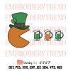 Happy Go Lucky St Patricks Day Logo Embroidery Design File – St. Patricks Day Embroidery Machine
