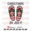 Christmas In July Embroidery, Santa Sunglasses Embroidery, Beach Summer Embroidery, Embroidery Design File