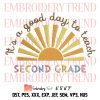 Teacher Life American Embroidery, Messy Bun Embroidery, American Flag Embroidery, Teacher’s Day Embroidery, Embroidery Design File