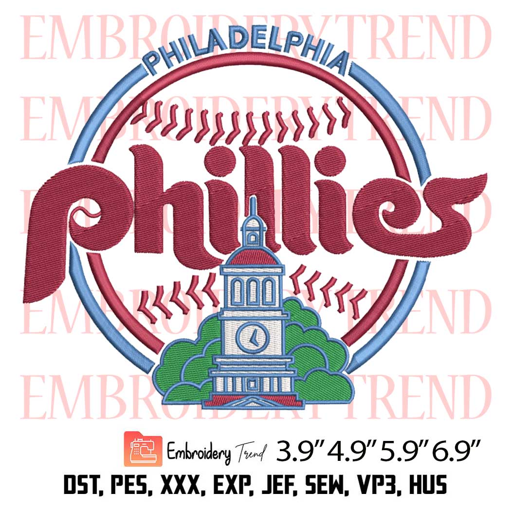 Philadelphia Phillies Embroidery design