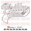 Philadelphia Phillies Embroidery, Baseball Embroidery, MLB Embroidery, Embroidery Design File