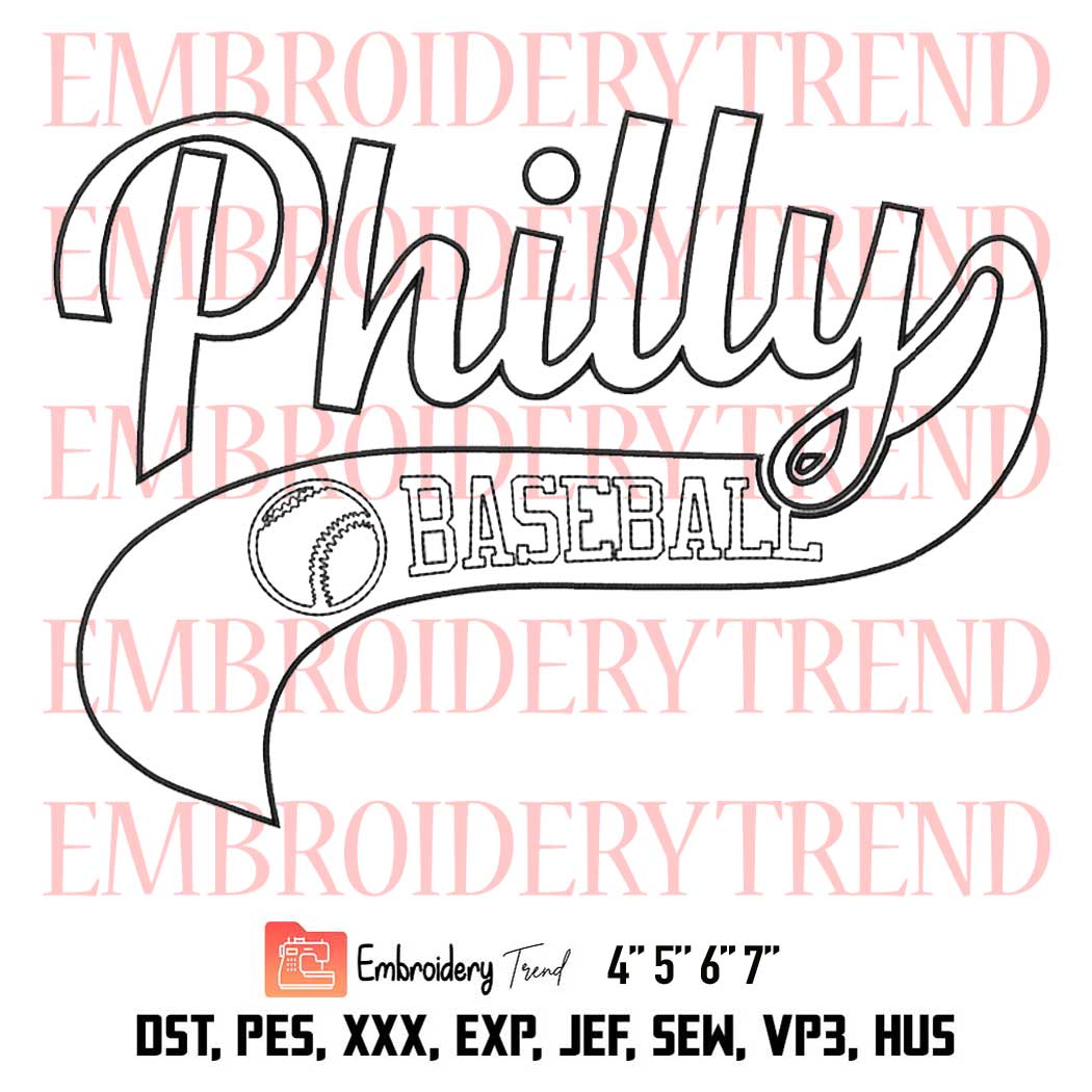 Philadelphia Phillies Embroidery design