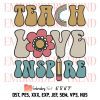 Mistakes Help Us Grow Retro Embroidery, Teacher Back To School Embroidery, Embroidery Design File