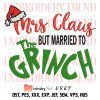 Hate Hate Double Hate Loathe Entirely Embroidery, Mr. Grinch Christmas Embroidery, Embroidery Design File