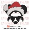 Santa Minnie Mouse Christmas Embroidery, Xmas 2022 Disney Christmas Embroidery, Embroidery Design File