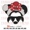 Santa Mickey Mouse Christmas Embroidery, Xmas 2022 Disney Christmas Embroidery, Embroidery Design File
