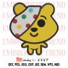 Pudsey Bear Baby Embroidery, BBC Spotty Day 2022 Embroidery, Children In Need Embroidery, Embroidery Design File