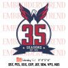 Washington Capitals Est. 1974 Embroidery, Hockey NHL Embroidery, Embroidery Design File