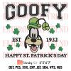 St Patricks Day Mouse And Friends Face Embroidery, Disney St Patricks Day Embroidery, Happy St Patrick Embroidery, Embroidery Design File