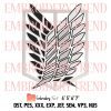 Mikasa Eyes Embroidery, Attack On Titan Embroidery, Anime Embroidery, Embroidery Design File