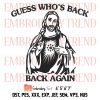 Easter Christian He Is Risen Embroidery, Easter Christian Embroidery, Embroidery Design File