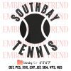 Southbay Tennis Embroidery, Retro Tennis Embroidery, Sport Trend Embroidery, Embroidery Design File