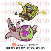 Spongebob And Patrick Star Funny Embroidery, SpongeBob SquarePants Embroidery, Embroidery Design File