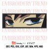 Yuno Grinberryall Eyes Anime Embroidery, Face Anime Design File