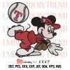 Baseball Seattle Mariners Mickey Embroidery, MLB Baseball Design File