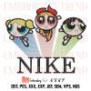 Powerpuff Girl Smoking Embroidery, Funny Weed Embroidery Design File