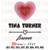 Tina Turner RIP 1939-2023 Embroidery, Tina Turner Embroidery Design File
