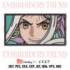 Zoro Luffy One Piece Embroidery, Anime Design File