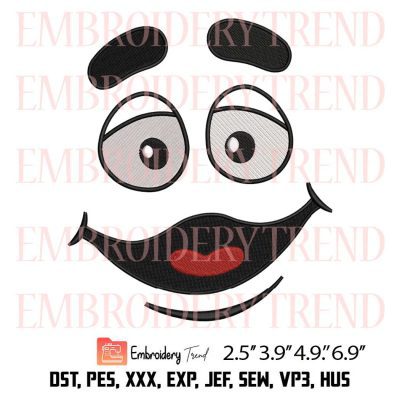 Cute Grimace Mcdonalds Embroidery – Funny Birthday Gift Machine Embroidery Design