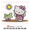 Hello Kitty Best Mom Embroidery Design – Birthday Gift For Mom Embroidery – Mother’s Day Embroidery File