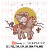 Hello Kitty Desert Rodeo Embroidery – Hello Kitty Cowboy Machine Embroidery Design