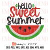Sunshine State Of Mind Embroidery Design – Hello Kitty Beach Summer Embroidery File