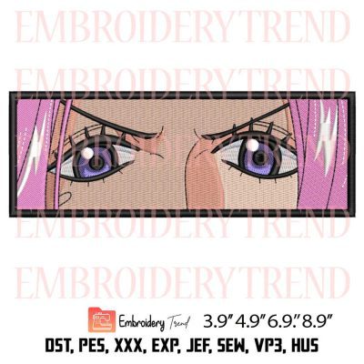Jewelry Bonney Eyes Embroidery – Anime One Piece Machine Embroidery Design