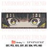 Eustass Kid Eyes Embroidery Design – Anime One Piece Machine Embroidery Design