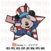 Minnie Mouse 4th Of July Embroidery – Independence Day Machine Embroidery Design File