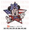 Mickey Mouse 4th Of July Embroidery – Independence Day Machine Embroidery Design File
