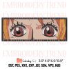 One Piece Karasu Eyes Embroidery – Anime Machine Embroidery Design