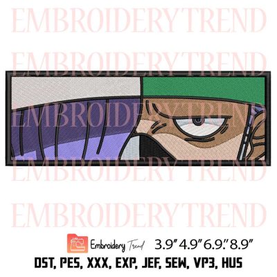 One Piece Page One Eyes Embroidery – Anime Machine Embroidery Design