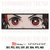 Ishigami Senku Eyes Embroidery Design – Anime Dr Stone Machine Embroidery Design